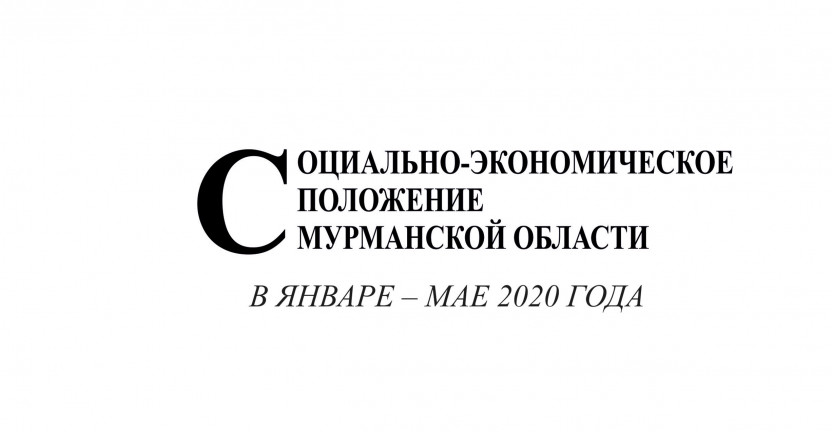Опубликован доклад «Социально-экономическое положение Мурманской области в январе-мае 2020 года»