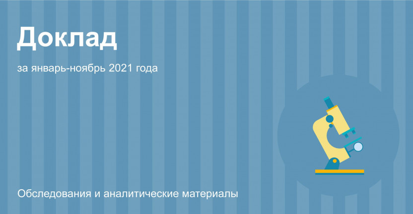 Опубликован доклад «Социально-экономическое положение Мурманской области в январе-ноябре 2021 года»